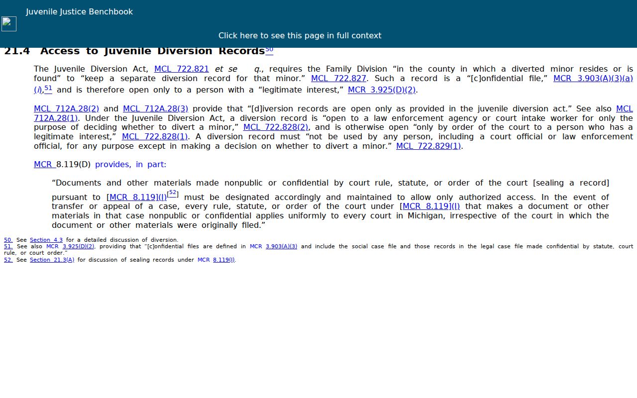 Dearborn court records and Michigan juvenile record-access guidance